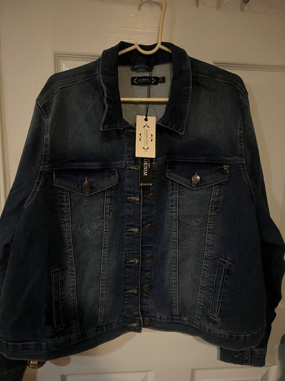 Nanette Lepore Dark Indigo Denim Jacket